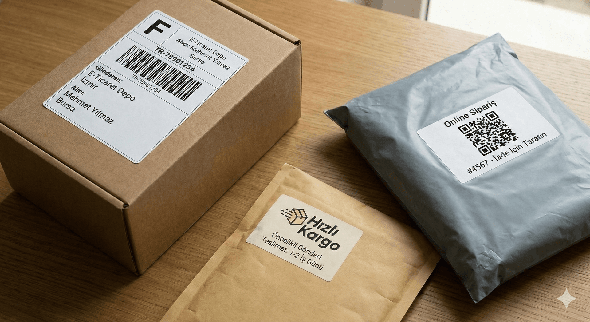 Kargo Etiketi - Ankara Etiket Baskı